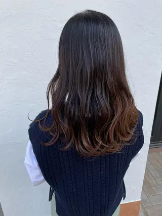 ロング 亀川蓮 Agu hairのヘアスタイル