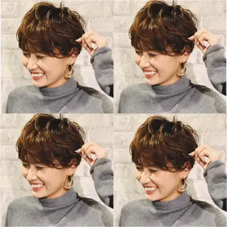 ショート 髪質改善 田沼のヘアスタイル