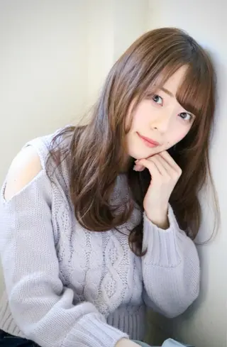 ロング 🌙FLYCKA ☀️縮毛矯正のヘアスタイル