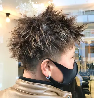 ショート 渋谷 メンズヘア⭐️ タニグチヨシユキのヘアスタイル
