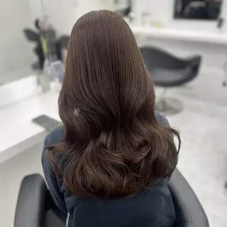 カラー ☘️赤み消し透明感 ヘア☘️LANDのヘアスタイル