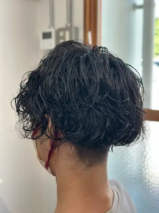 パーマ メンズ Snalyメンズ特化 スエハラのヘアスタイル