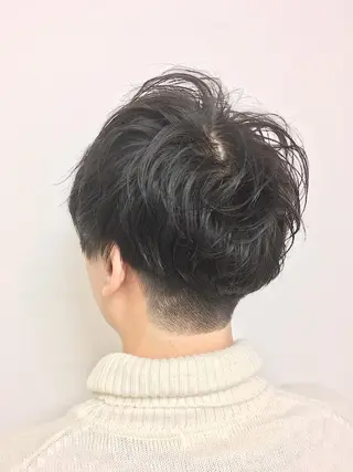 パーマ メンズ メンズサロンLOSS所属・メンズサロン rootのヘアスタイル