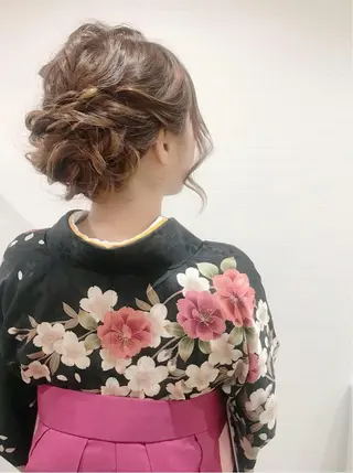 ロング ヘアアレンジ GRANLUSSO 〜グランルッソ駅前店所属・木口 嘉美のヘアスタイル