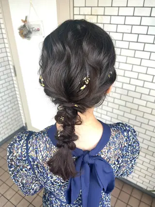 ヘアアレンジ 大人可愛いヘアメイク 💋🧚‍♀️しずかのヘアスタイル