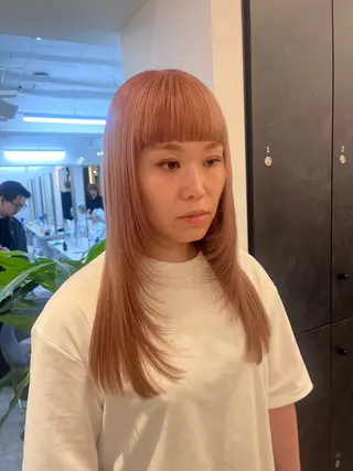 ロング カラー Viot 銀座 樋口 桃佳のヘアスタイル