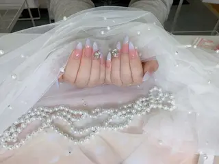 ネイル ETERNA Nail 銀座店【パラジェル/フィルイン/チップ長さだし/マグネット/ニュアンス】所属・ア カリのネイルデザイン