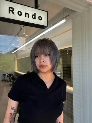 ショート カラー Rondo岐阜公式/ 岐阜No.1髪質改善のヘアスタイル