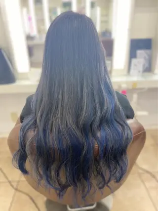 セミロング カラー 🐥こ ま🐥のヘアスタイル