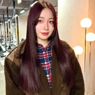 ロング カラー 暖色/ミルクティー /レイヤー/マリア♡のヘアスタイル