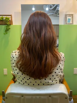 ロング カラー 【エシカル】 HOSOMIのヘアスタイル