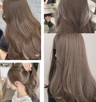 ロング カラー 銀座/髪質改善/韓国 カラー🍓原田侑依のヘアスタイル