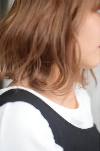 ミディアム GATE.所属・GATE. staffのヘアスタイル