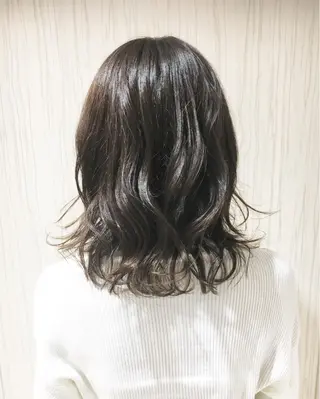 ショート ミディアム セミロング カラー パーマ ヘアアレンジ ✨艶髪✨透明感✨ 山内大樹のヘアスタイル