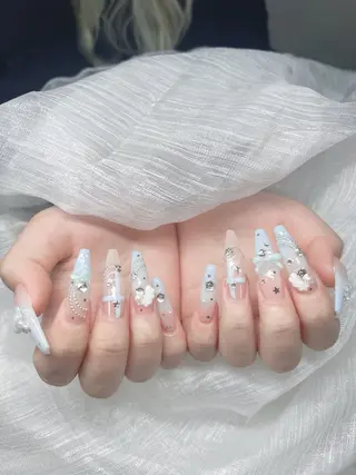 ネイル Lee Nails チップ長さだし専門店のネイルデザイン