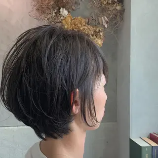 ショート 落合 妙佳のヘアスタイル