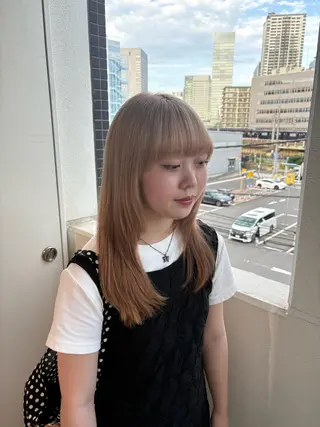 セミロング 🔅個性派/横浜パ ーマ/暖色/ミミのその他イメージ
