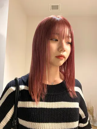 ショート カラー Hair & make Lamp所属・梅田のブリーチ特化 美容師KAI🥰のヘアスタイル