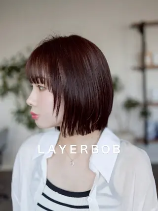 ショート shampoo hair salon所属・🫧レイヤー/透明感 カラー/Ryukaのヘアスタイル