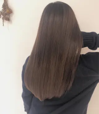 ロング カラー パーマ ヘアアレンジ 【ツヤ髪美容師】 ツダケイスケのヘアスタイル