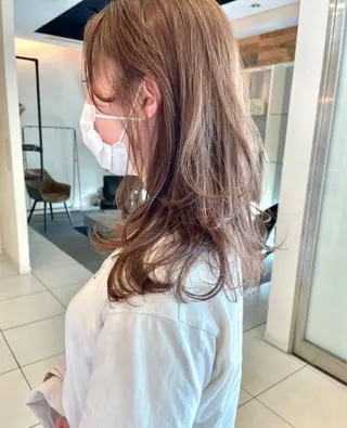 ロング ハイトーン/ 髪質改善/ヒロタリカのヘアスタイル