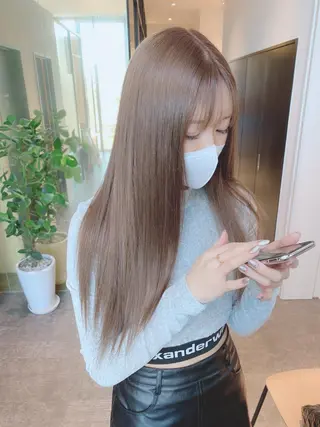 ロング カラー 【Diar】オーナー アキヨシケンタのヘアスタイル