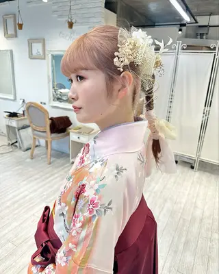 ヘアアレンジ 梅津 光帆のヘアスタイル