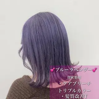 ミディアム カラー ブリーチボブNo.1 🥇/KOHEIのヘアスタイル