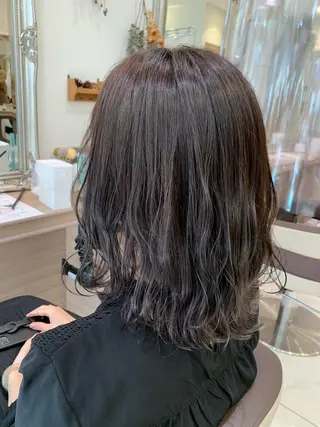ミディアム カラー 上尾/ママ美容師🫧 𝐌𝐞𝐢のヘアスタイル