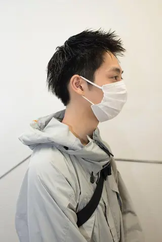 ショート メンズ 千葉 慎也のヘアスタイル
