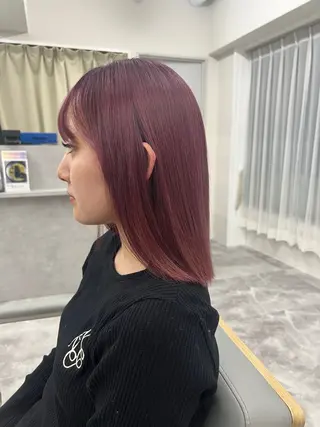 ミディアム カラー PARK.なんば本店 ミルボンAujua認定サロン[パーク]所属・辻優太/韓国ヘア/メ ンズ/ダウンパーマのヘアスタイル