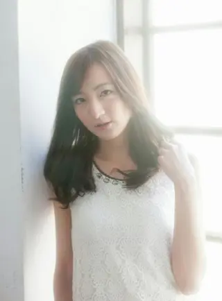 パーマ ヘアアレンジ メンズ キッズ カラー セミロング アロンジェ 蕨駅西口のヘアスタイル