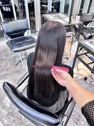 ロング カラー ヘアアレンジ 🎀モテ暖色× エクステ🎀あかりのヘアスタイル