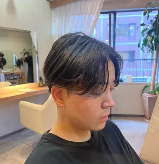 カラー メンズ ナチュラルヘア🌼 渋谷🌙北畑✨のヘアスタイル