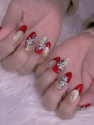 ネイル 長さだし専門店 M2 rikaのネイルデザイン