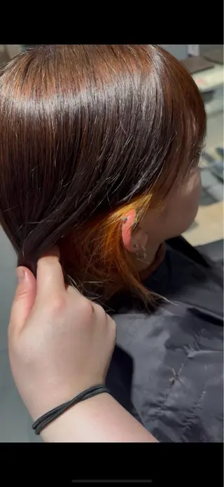 ミディアム Lee京橋店所属・Lee京橋 Natsumiのヘアスタイル