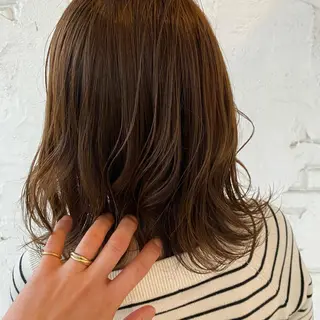 ミディアム ému エミュ　hair &spa所属・近藤 みゅうまのヘアスタイル