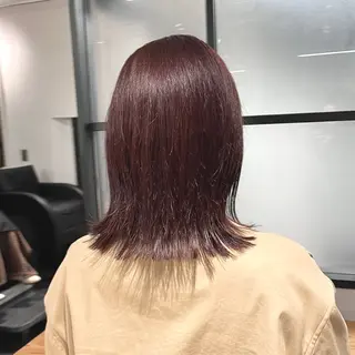 ミディアム カラー DX SHARE SALON所属・matka白髪ぼかし 大人ヘア/KEIKOのヘアスタイル