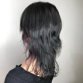 ミディアム カラー 【淡色color/ nail】maikoのネイルデザイン