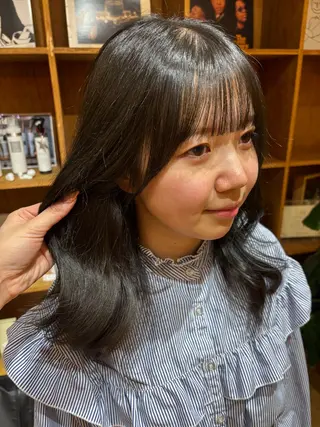 カラー 韓国風ヘア/パーマ ♡あゆのヘアスタイル