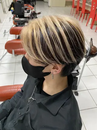 カラー メンズ 🇨🇦海外美容師 FUMA🇨🇦のヘアスタイル