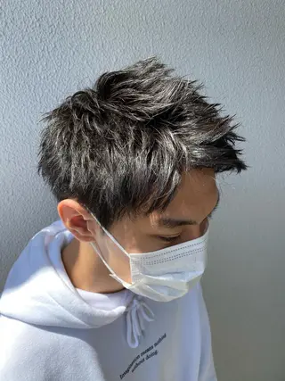 ショート メンズ 柳澤 和也のヘアスタイル