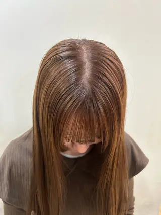 セミロング 顔周り/レイヤー/ 透明感/あやか💕のヘアスタイル