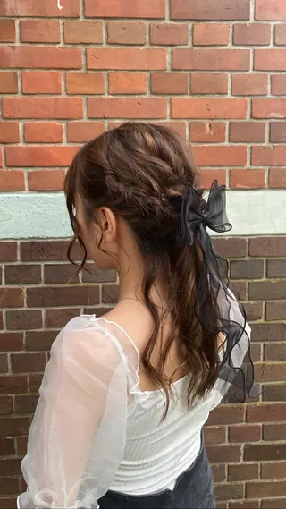 セミロング 𝐚𝐲𝐚𝐧𝐞 /美髪/縮毛矯正のヘアスタイル