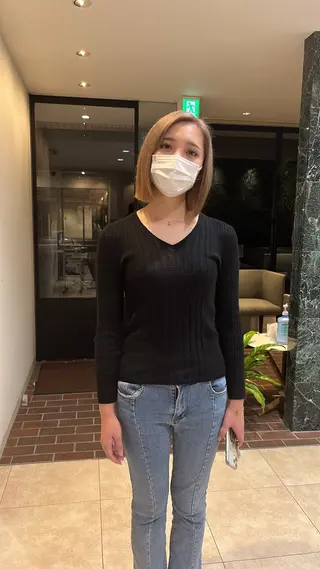 カラー 髪の修復専門サロン　hair place VIVE所属・KOTA / ハイトーン/髪質改善のヘアスタイル