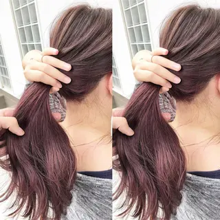 セミロング 具志 正太のヘアスタイル