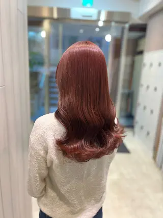 セミロング カラー ヘアアレンジ GO TODAY SHAiRE SALON 原宿verno店所属・完全💗マンツーマン marinのヘアスタイル