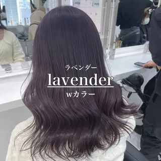 ロング カラー ヘアアレンジ 🫧原宿艶ワンカラー /ダブルカラー🫧のヘアスタイル