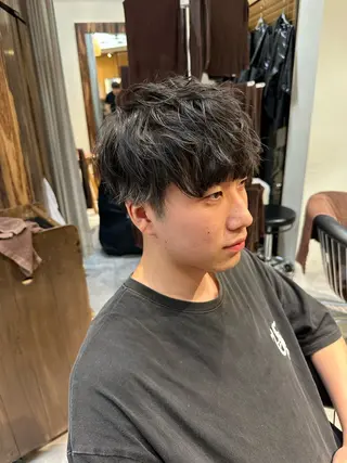 メンズ カットモデル募集 艶髪/メンズ/ゆうとのヘアスタイル