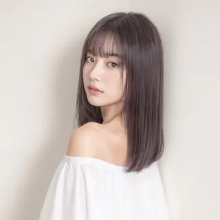 セミロング hairmake MIKIのヘアスタイル
